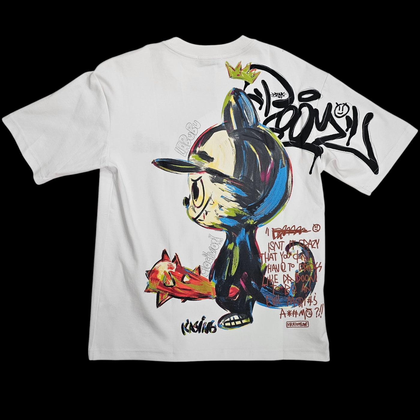 BLACK LABEL BOBU T-SHIRT WHITE
