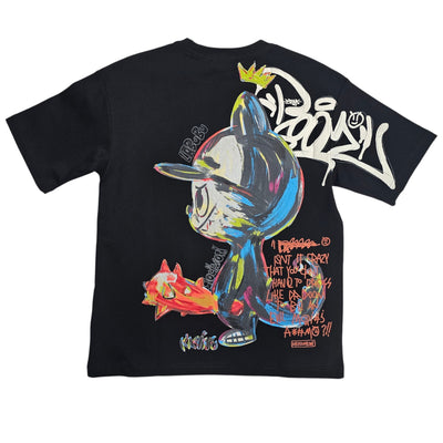 BLACK LABEL BOBU T-SHIRT BLACK