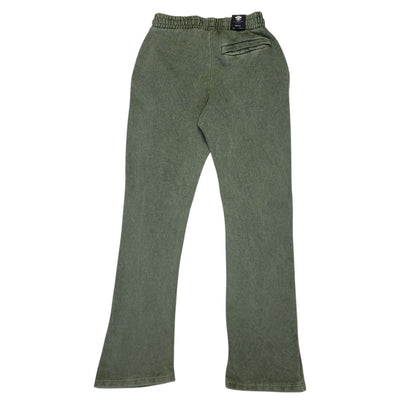 M SOCIETY MENS FLEECE STACKED PANTS OLIVE ACID MS-24720