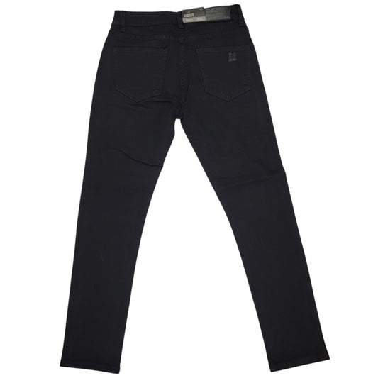 THREAD THEORY MENS BASIC JEANS JET BLACK TT-80252