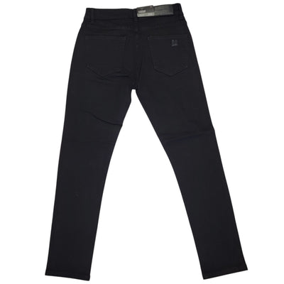 THREAD THEORY MENS BASIC JEANS JET BLACK TT-80252
