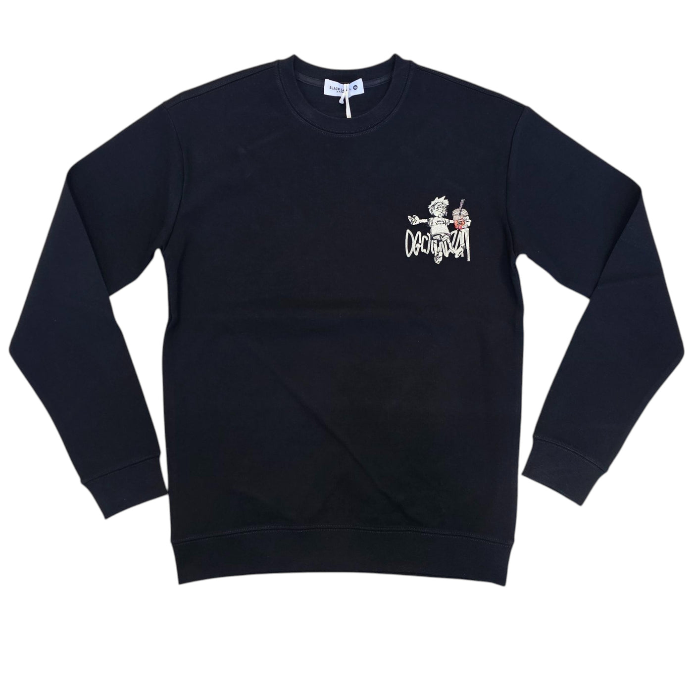 BLACK LABEL CREW NECK COCA BLACK