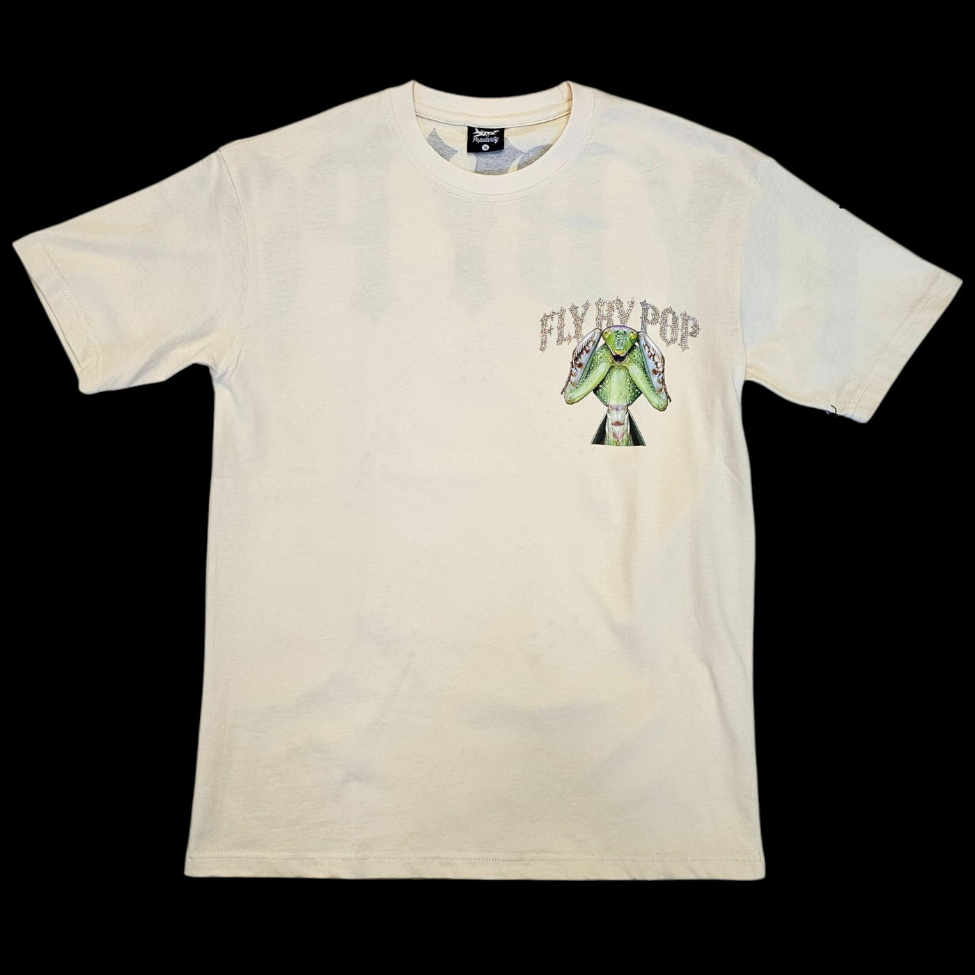 FLY BY POP MANTIS OVERSIZE T-SHIRT CREAM