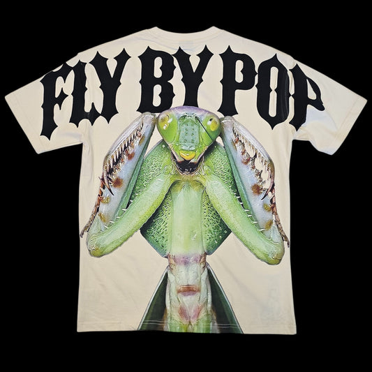 FLY BY POP MANTIS OVERSIZE T-SHIRT CREAM