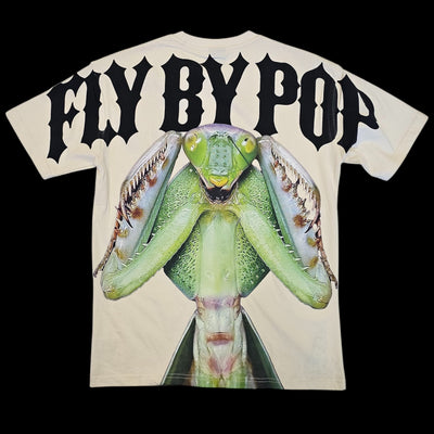 FLY BY POP MANTIS OVERSIZE T-SHIRT CREAM