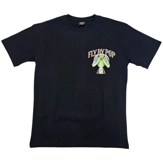 FLY BY POP MANTIS OVERSIZE T-SHIRT BLACK