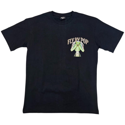 FLY BY POP MANTIS OVERSIZE T-SHIRT BLACK