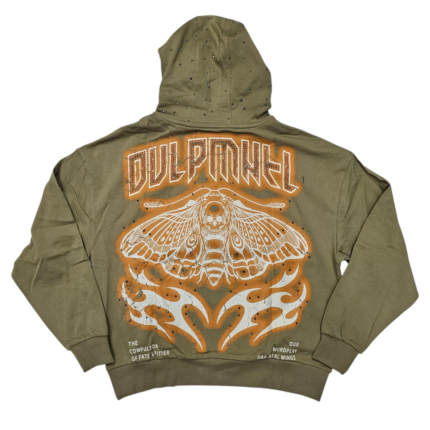 REBEL MYSTICAL MENS CROPPED HOODIE