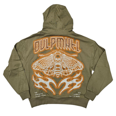 REBEL MYSTICAL MENS CROPPED HOODIE