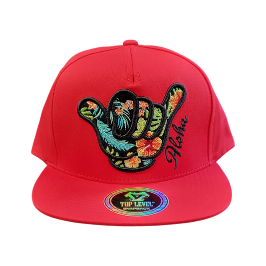 TOP LEVEL ALOHA RED