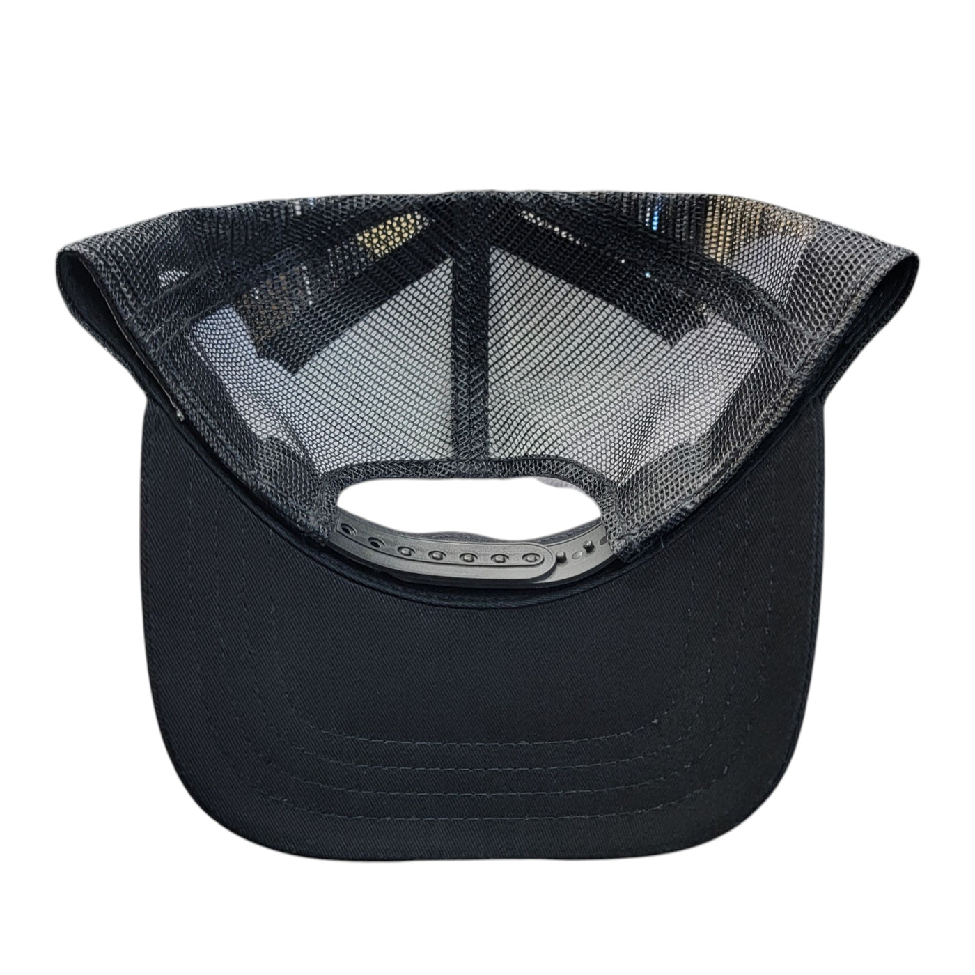 KBETHOS BOX LOGO SAVAGE TRUCKER HAT WHITE/RED