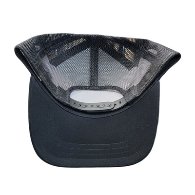 KBETHOS BOX LOGO SAVAGE TRUCKER HAT BLACK/GOLD