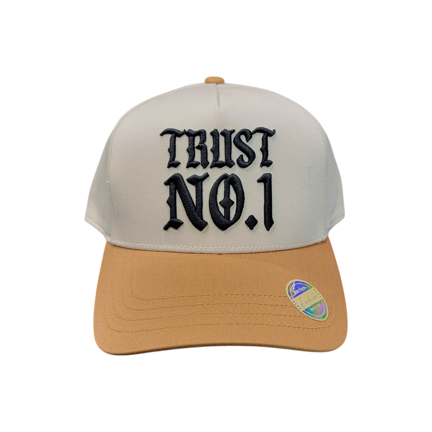 KBETHOS TRUST NO ONE HAT BEIGE