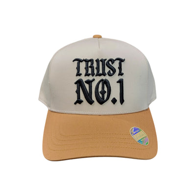 KBETHOS TRUST NO ONE HAT BEIGE