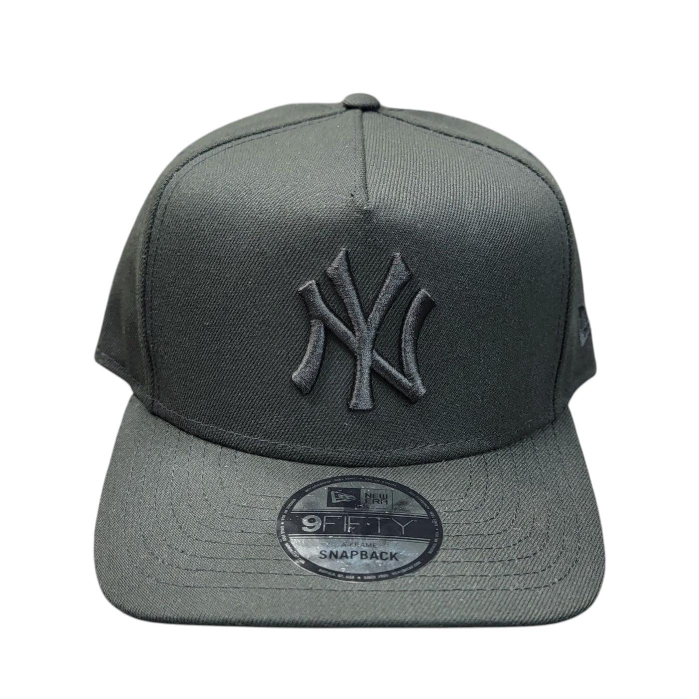 NY SNAPBACK HAT BLACK