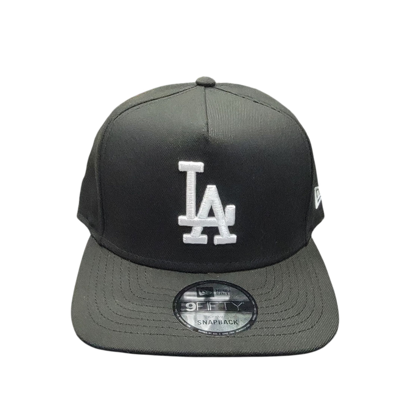 LA SNAPBACK HAT ROYAL BLACK