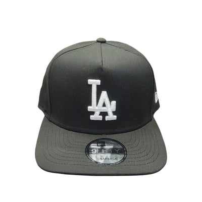 LA SNAPBACK HAT ROYAL BLACK