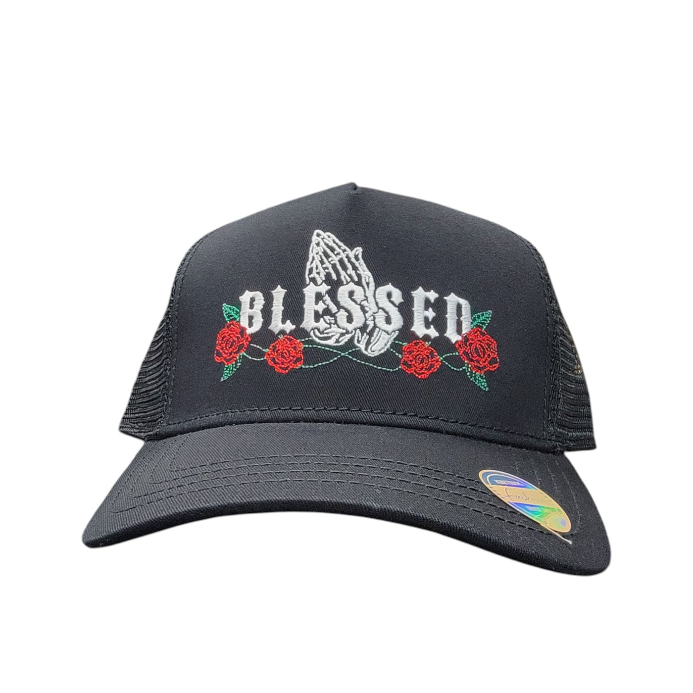 KBETHOS BLESSED TRUCKER HAT BLACK