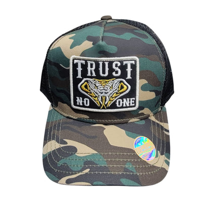 KBETHOS TRUST NO ONE WOOD CAMO