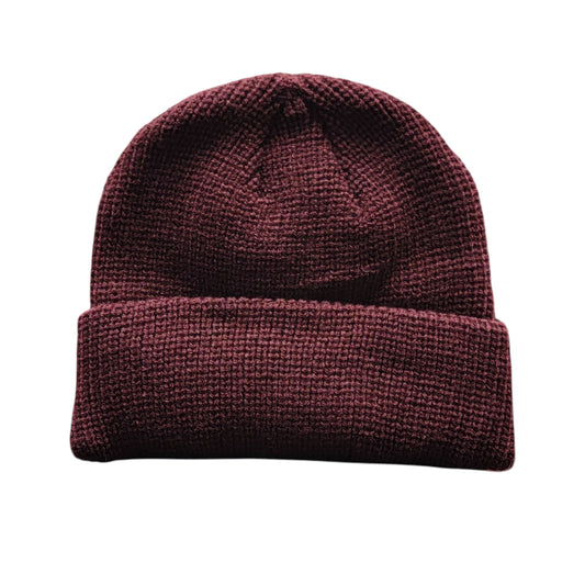 KBETHOS KNIT BEANIES BURGUNDY KBW282