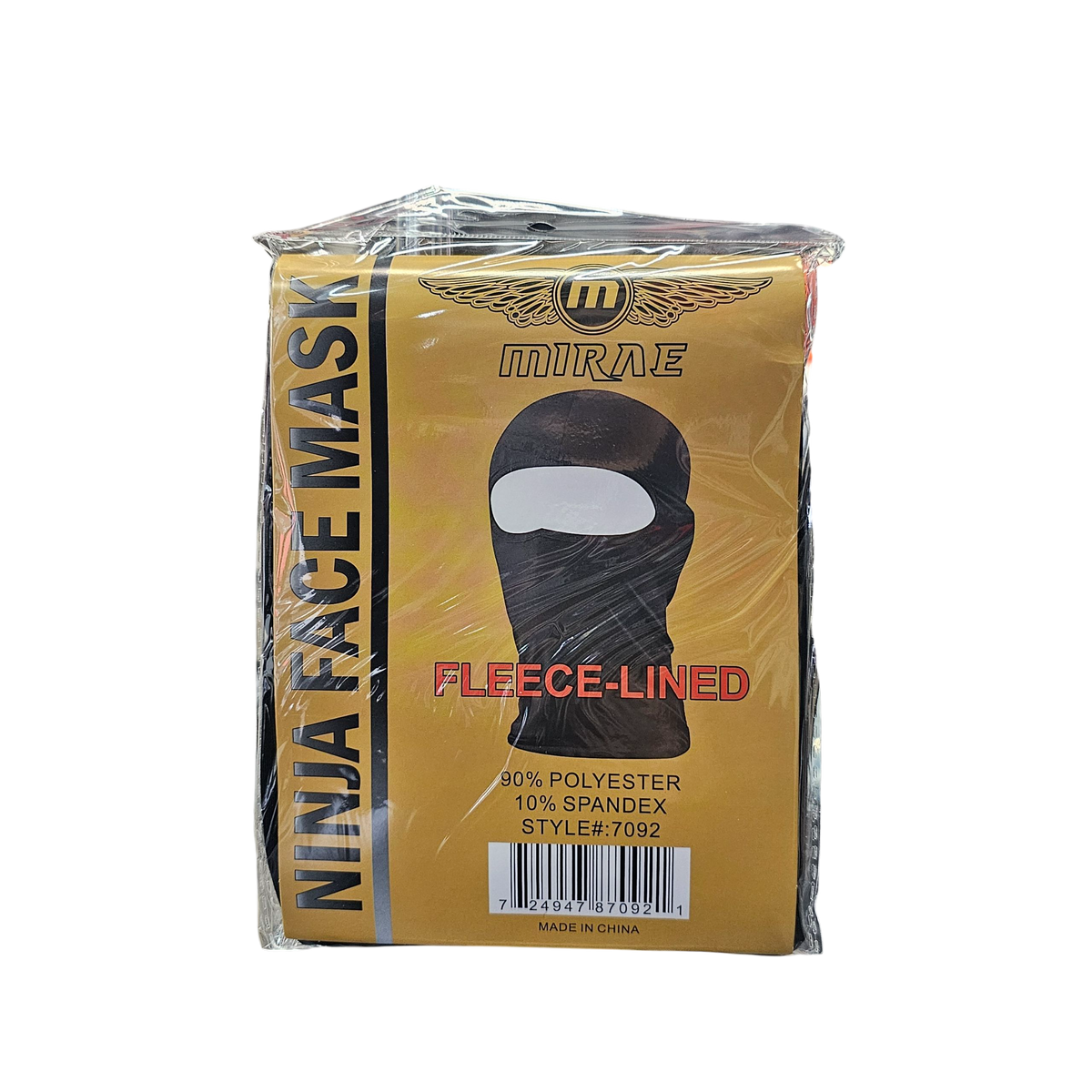 NINJA FLEECE LINED FACE MASK