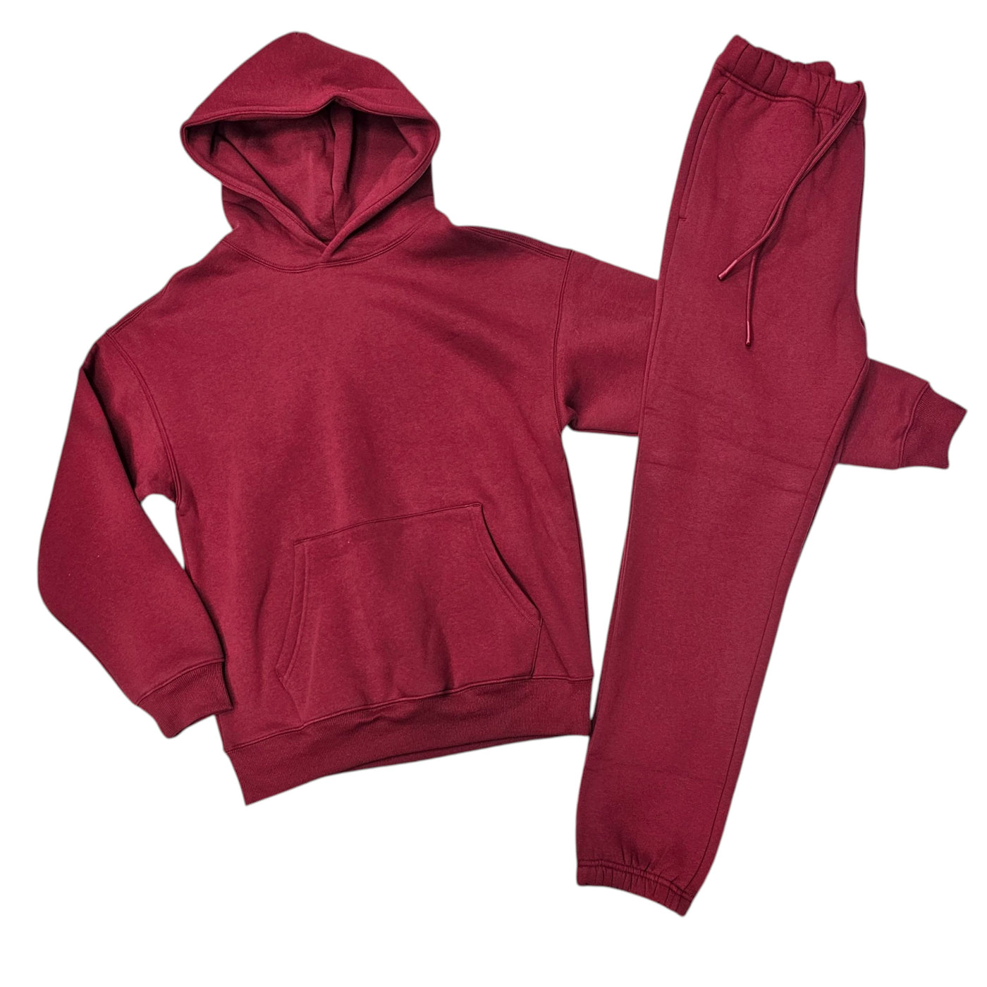 MEN'S SWEATSUIT BRICK RED MJP64