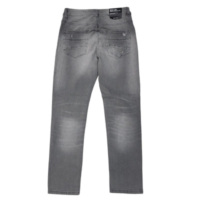 MS MEN'S ATHLETIC FIT JEANS CEMENT GRAY MS-80552