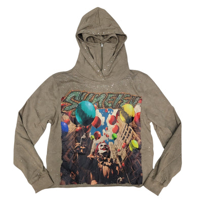 BKYS SYNERGY MEN CROPPED HOODIE