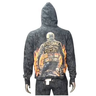 BKYS TRUSTED MEN CROPPED HOODIE H1403