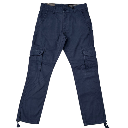 M SOCIETY MEN'S CARGO PANTS NAVY MS-80448