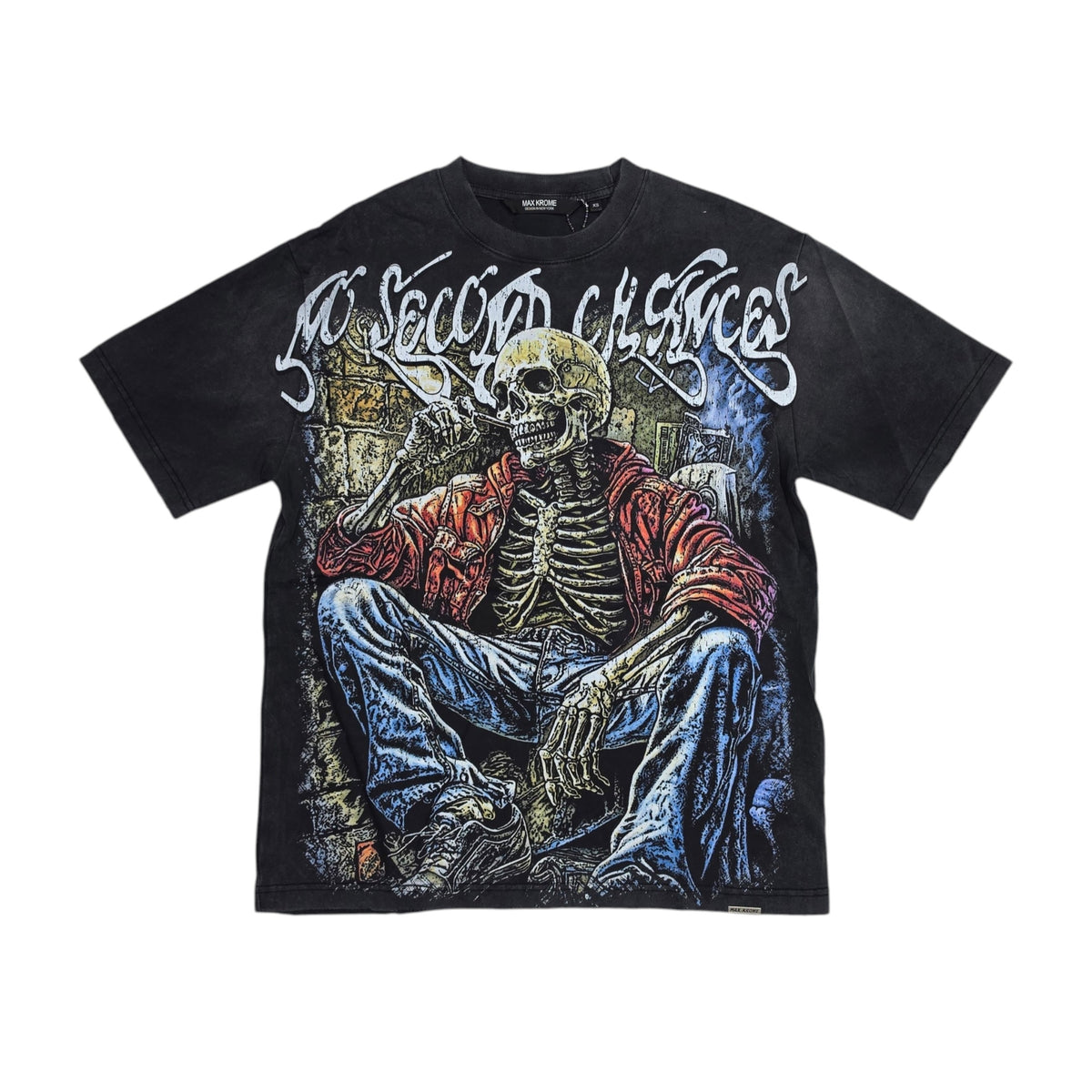 MAX KROME MEN'S NO SECOND CHANCES T-SHIRT