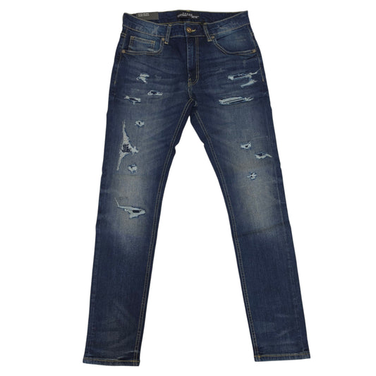 KROME MEN'S SKINNY JEANS VINTAGE KR3028