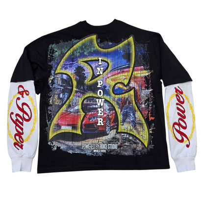 ROKU MEN'S PULL UP IN POWER TWOFER LONG SLEEVE