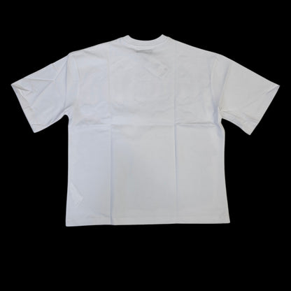 ROKU MEN'S NO MERCY SEASON BOXY T-SHIRT WHITE