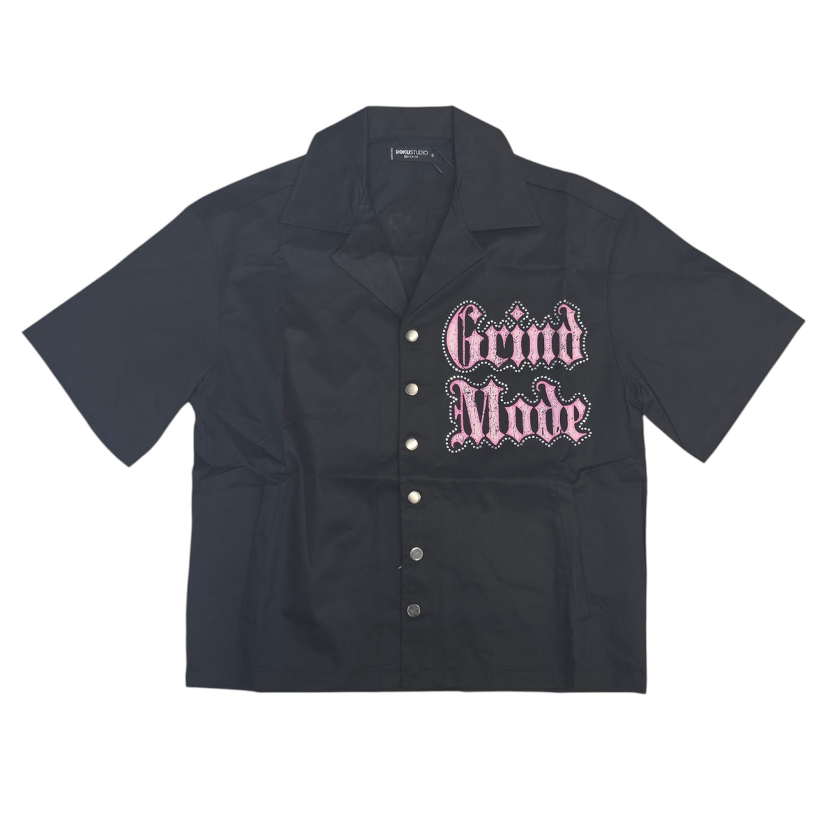 ROKU MEN'S GRIND MODE TWILL WOVEN SHIRT