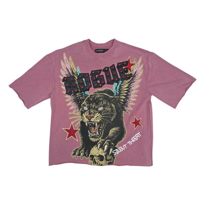 PJ MARK MEN'S ROGUE BOXY T-SHIRT T2637 VINTAGE PINK