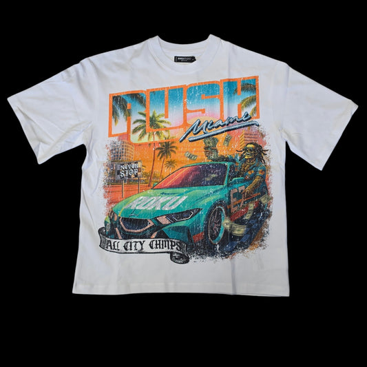 ROKU MEN'S MIAMI BOXY T-SHIRT