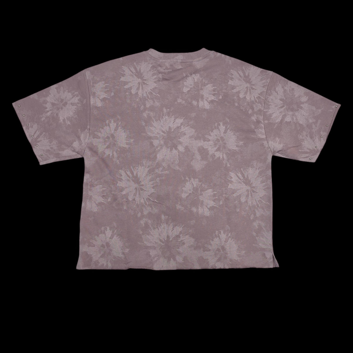 BKYS MEN'S SINNER CLUB CROPPED T-SHIRT T1548 LAVENDER