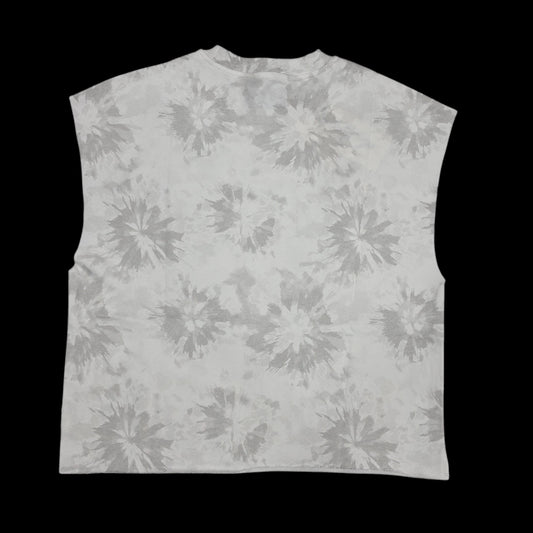 BKYS MEN'S SINNER CLUB MUSCLE SLEEVELESS T-SHIRT MT1548 WHITE