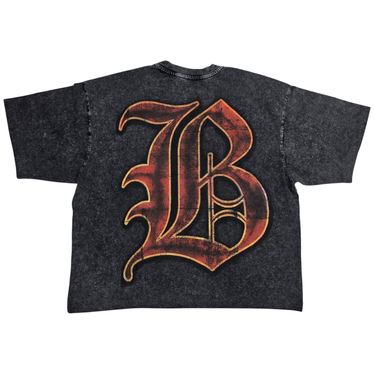 BLACK LIGHT MEN'S TEAM RESEARCH T-SHIRT GREY 26219 OVERSIZED