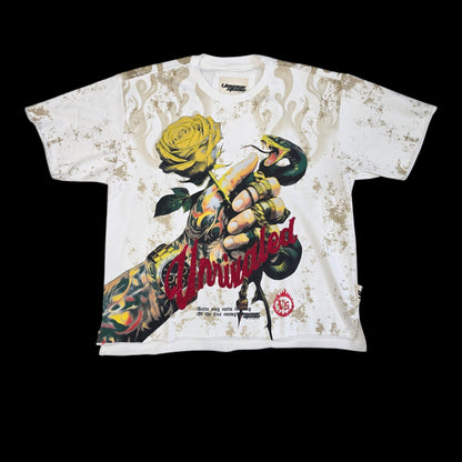 VOYAGE STUDIO MEN'S UNRIVALED T-SHIRT WHITE