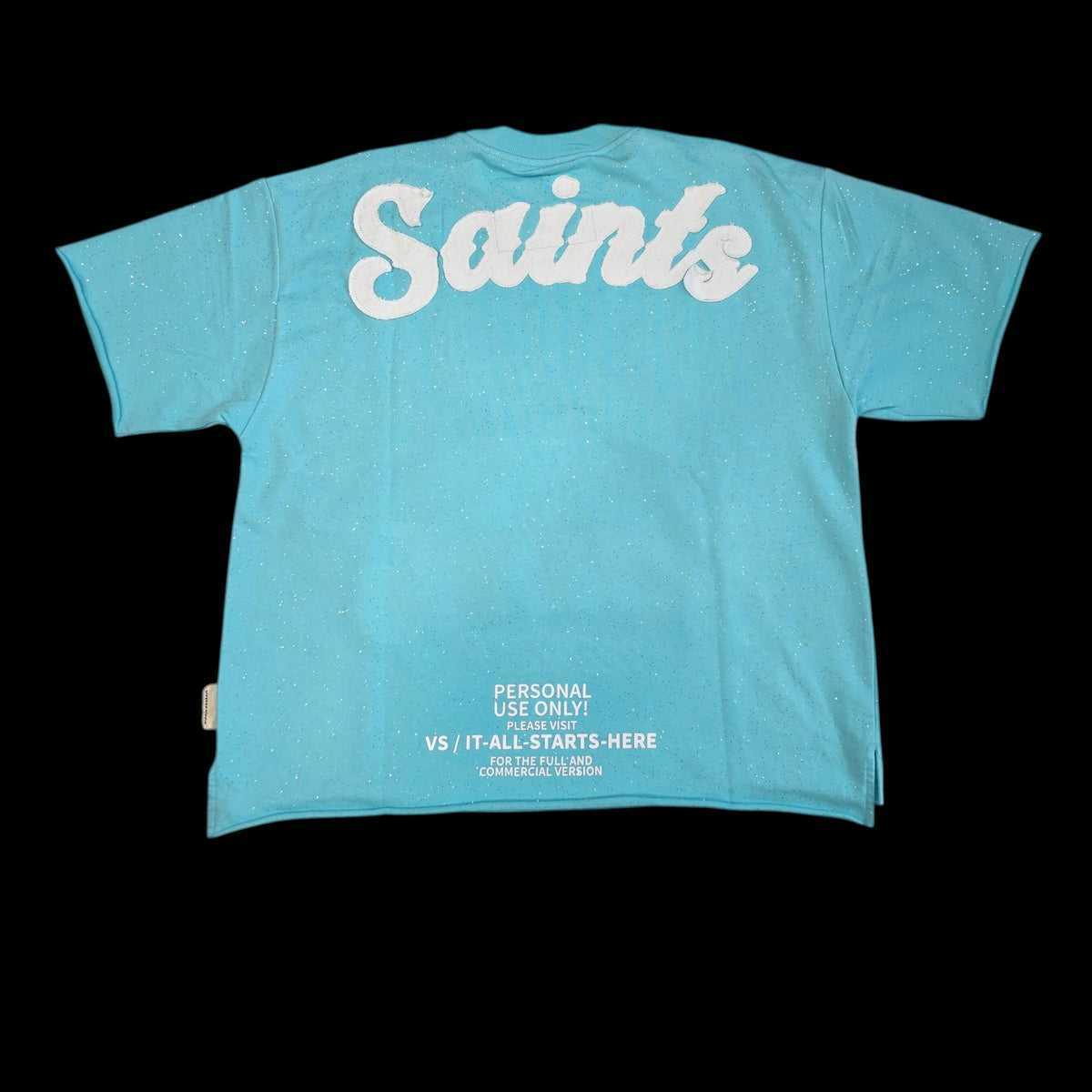 VOYAGE STUDIO MEN'S SAINTS NECKLACE T-SHIRT MINT