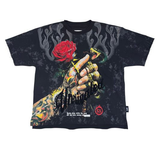 VOYAGE STUDIO MEN'S UNRIVALED T-SHIRT BLACK