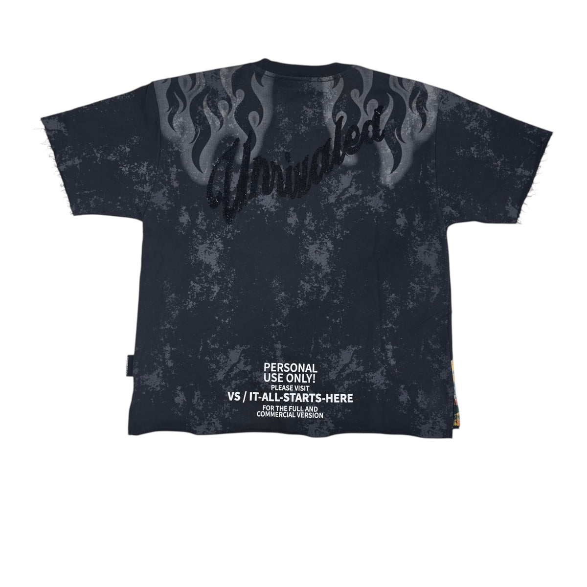 VOYAGE STUDIO MEN'S UNRIVALED T-SHIRT BLACK