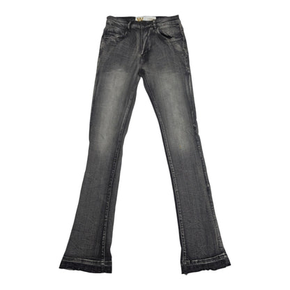WAIMEA MEN'S STACKED JEANS CHARCOAL WASH M8211D