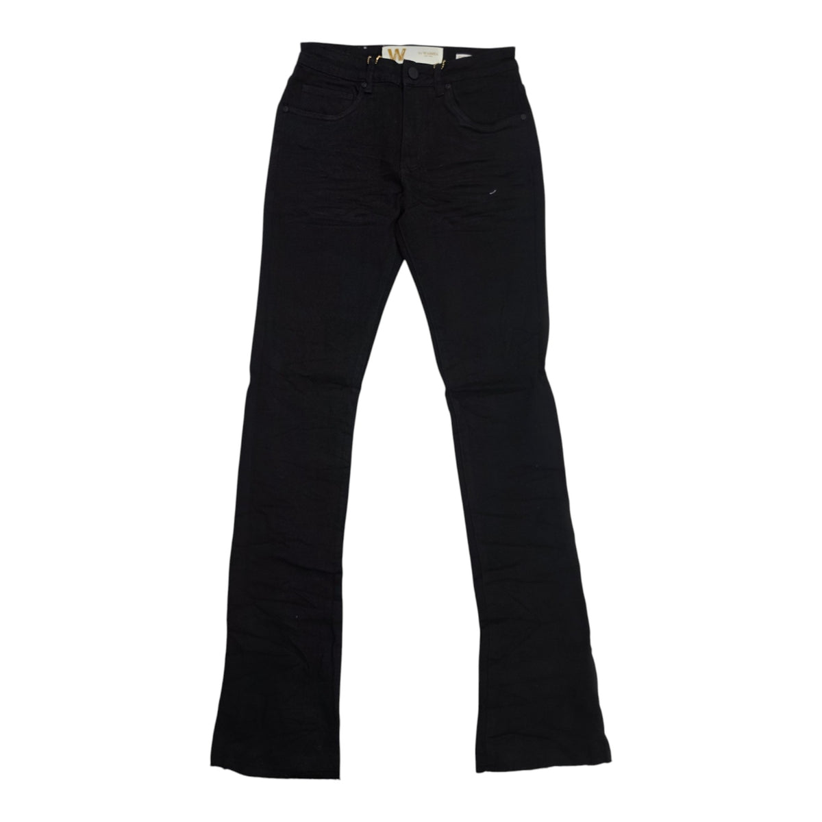WAIMEA MEN'S STACKED JEANS JET BLACK M8211D