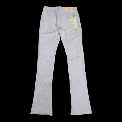 WAIMEA MEN'S STACKED JEANS WHITE M8211T