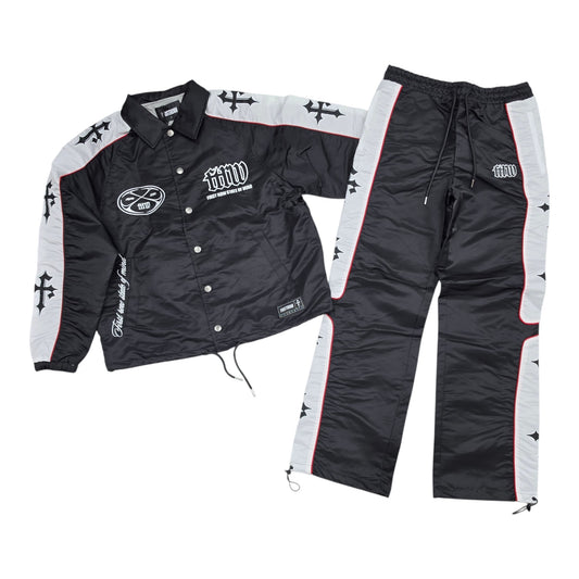 FIRST ROW MEN’S 96 NYLON TRACK SET