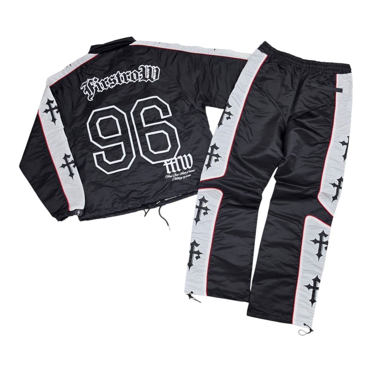 FIRST ROW MEN’S 96 NYLON TRACK SET