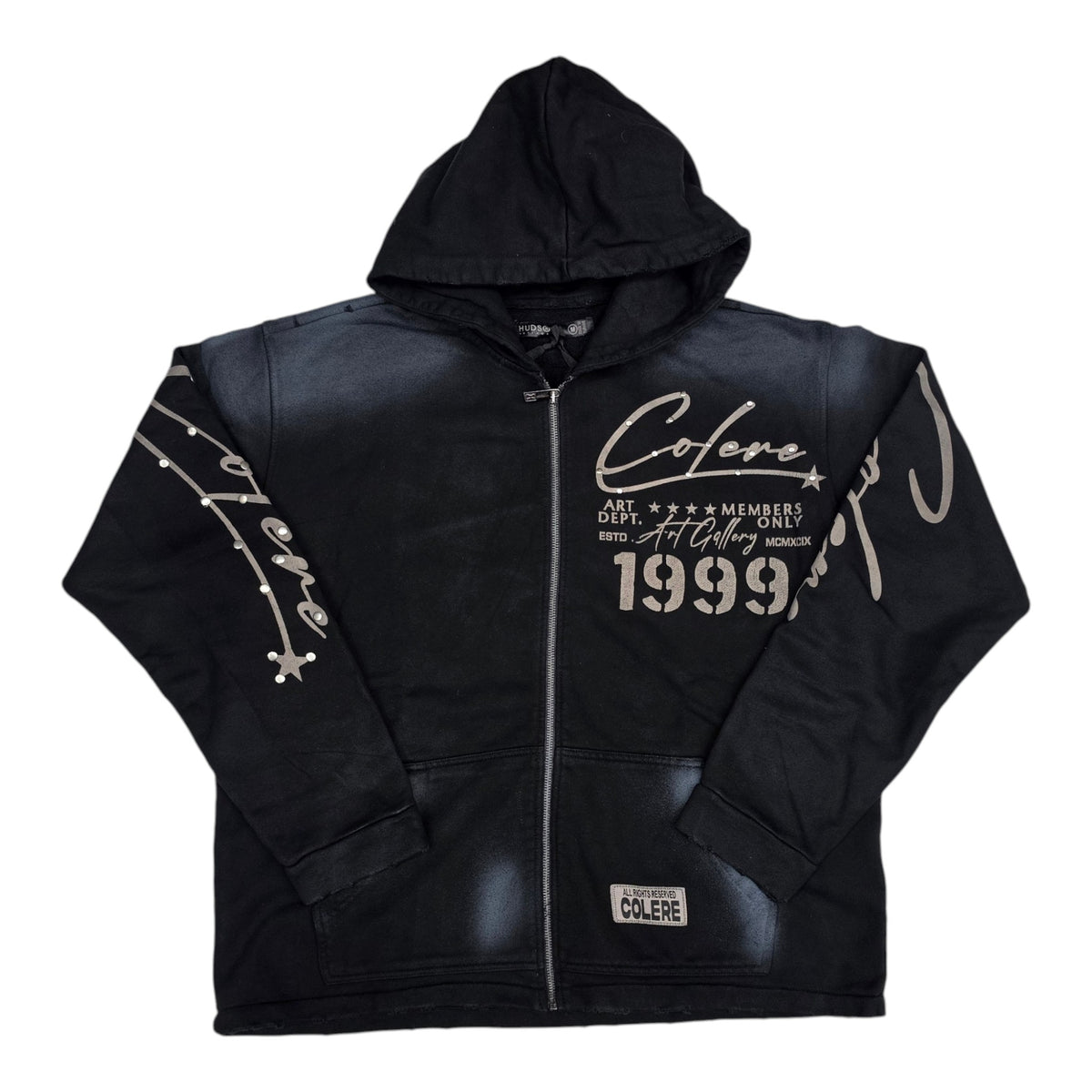MEN'S HUDSON COLERE 1999 VINTAGE WASH ZIP-UP SWEATSUIT